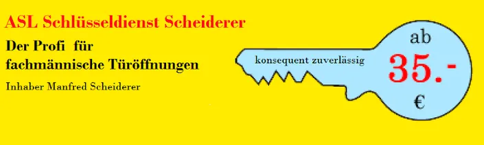 ASL Schlüsseldienst Scheiderer Manfred