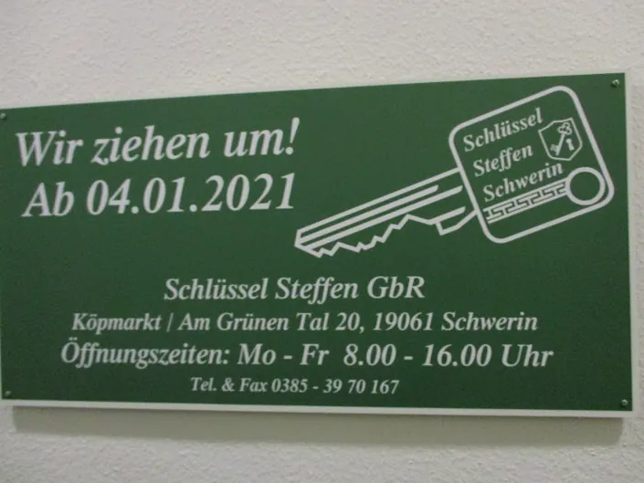 Schlüssel – Steffen – GbR Schwerin