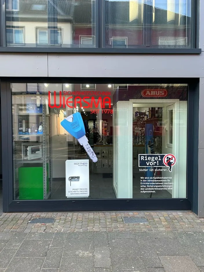 Wiersma Sicherheitstechnik & Schlüsseldienst Viersen